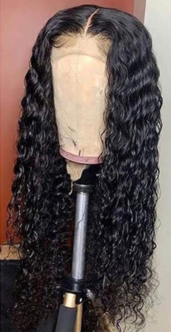 13x4 Perruque Deep Wave & 4x4 lace closure