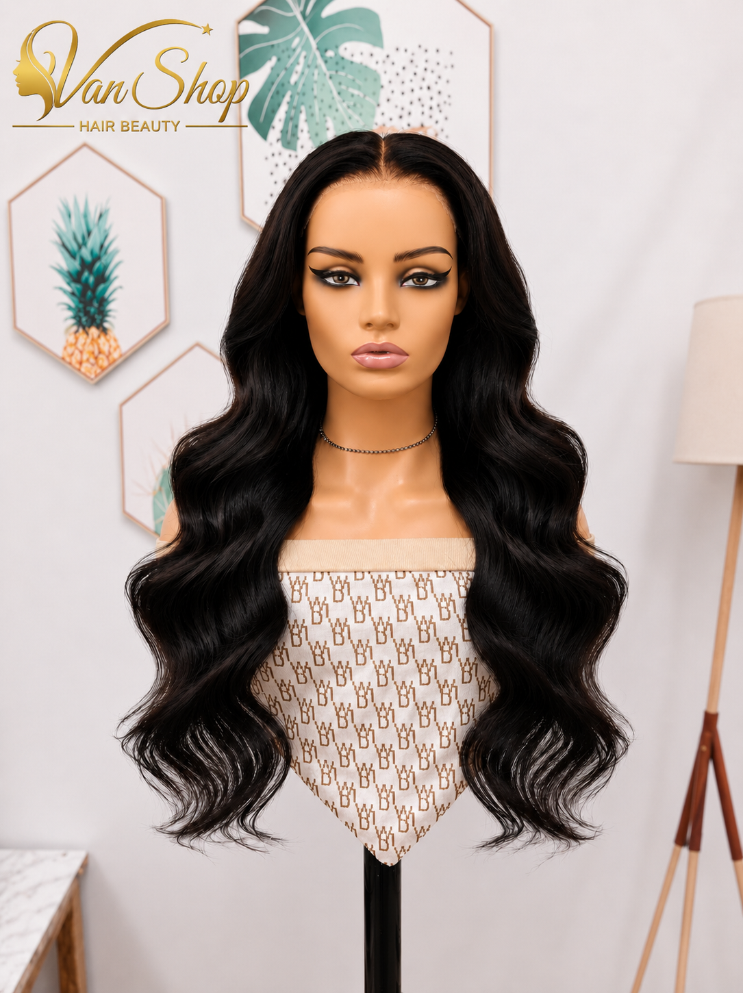 Perruque Body Wave 7x5 HD Lace Glueless 4C Hairline | 100% Cheveux Humains Brésiliens Vierges | Densité 180% | Grade 12A