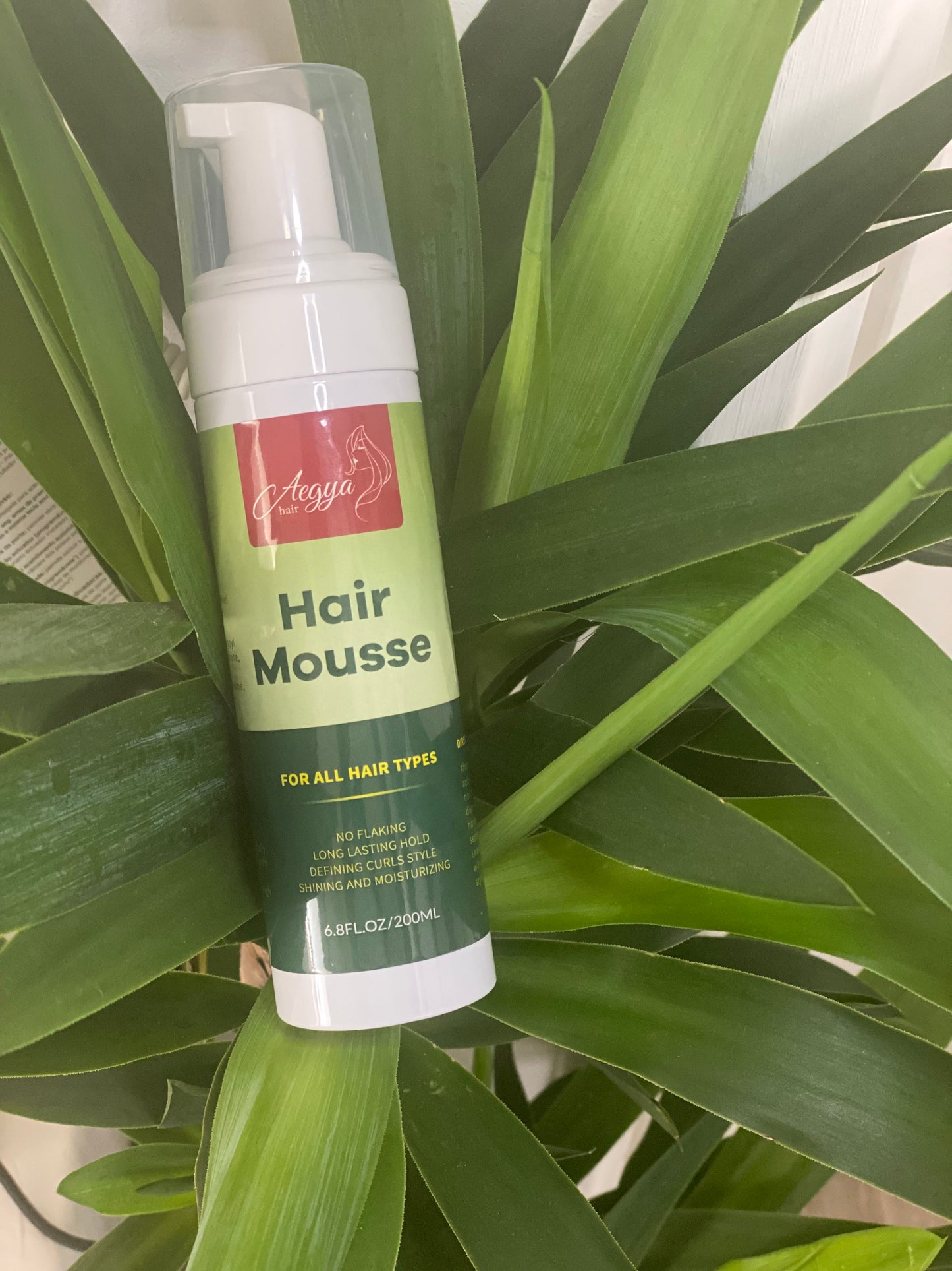 Mousse pour cheveux