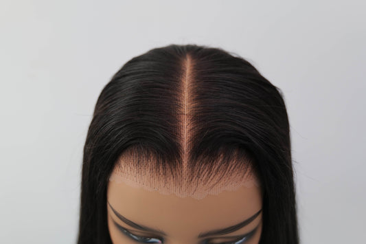 6x9 Perruque Lace closure bresilienne straight perruque femme naturelle noire longue perruque avec Perruques Lace closure cheveux humain straight lace front wig human hair