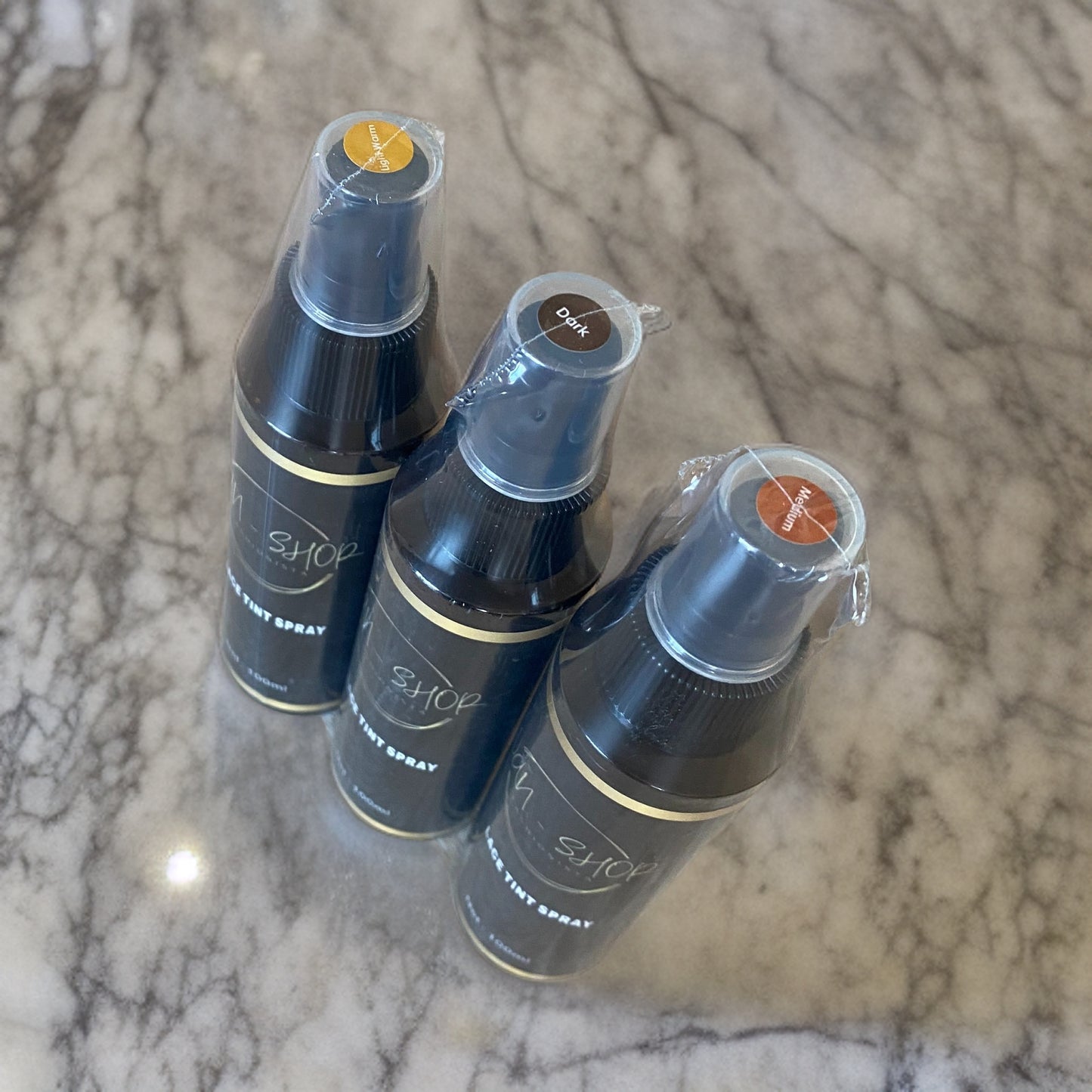 Lace tint spray ou vaporisateur de teinte van shop fashionista