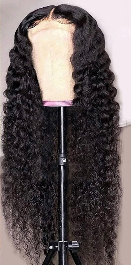 13x4 Perruque Deep Wave & 4x4 lace closure